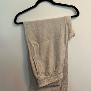 Old Navy Light Tan Wide-Leg Pants